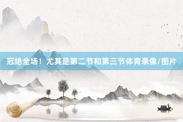 冠绝全场！尤其是第二节和第三节体育录像/图片