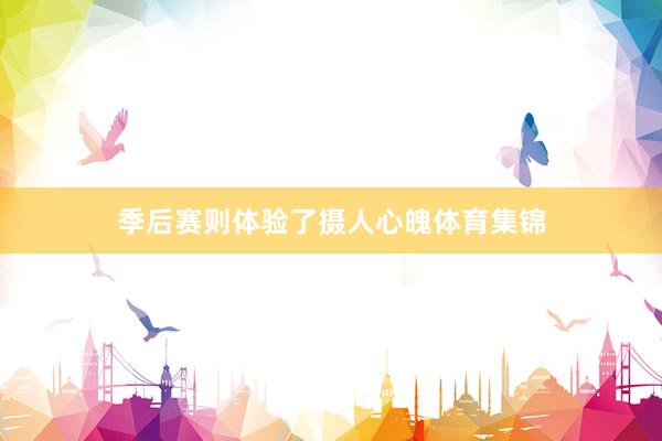 季后赛则体验了摄人心魄体育集锦