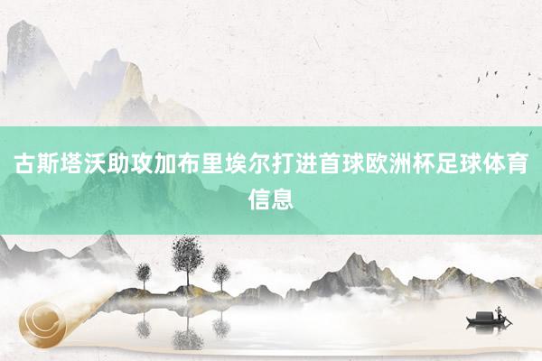 古斯塔沃助攻加布里埃尔打进首球欧洲杯足球体育信息
