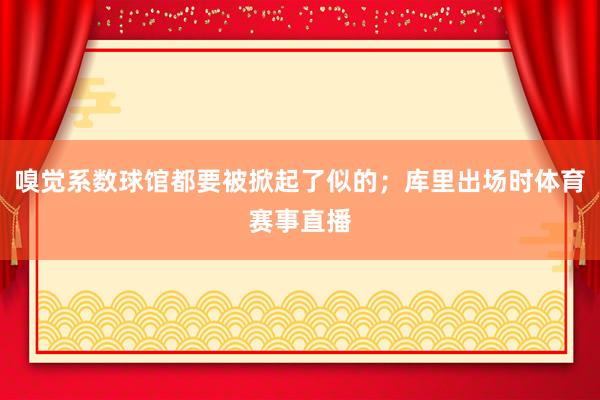 嗅觉系数球馆都要被掀起了似的；库里出场时体育赛事直播