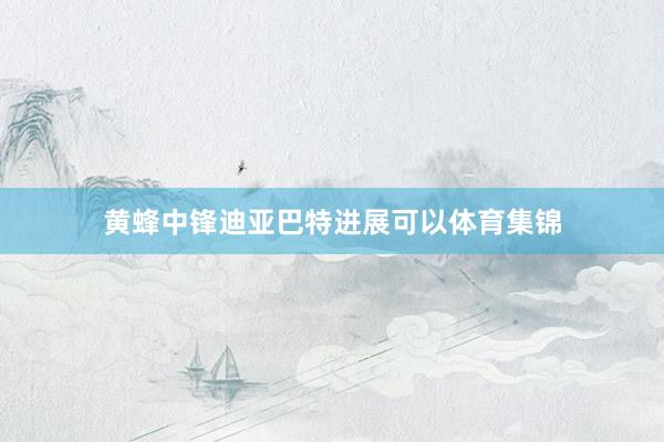 黄蜂中锋迪亚巴特进展可以体育集锦