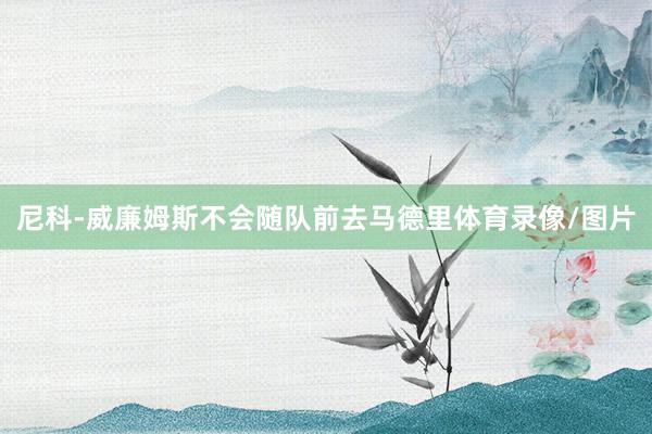 尼科-威廉姆斯不会随队前去马德里体育录像/图片