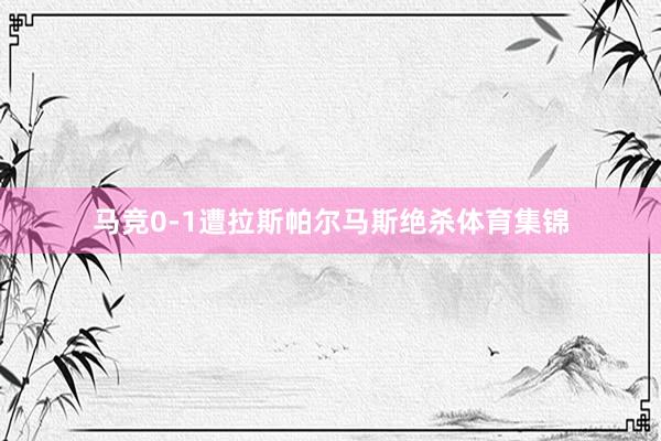 马竞0-1遭拉斯帕尔马斯绝杀体育集锦