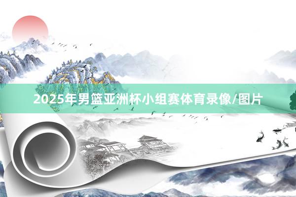 2025年男篮亚洲杯小组赛体育录像/图片
