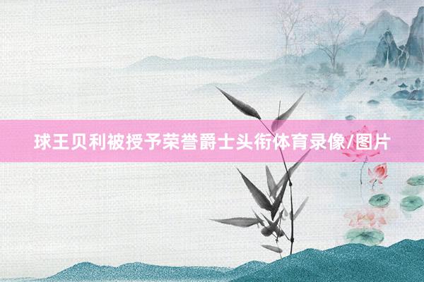 球王贝利被授予荣誉爵士头衔体育录像/图片