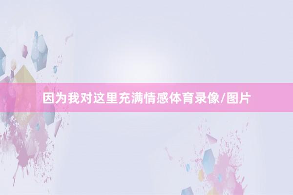 因为我对这里充满情感体育录像/图片