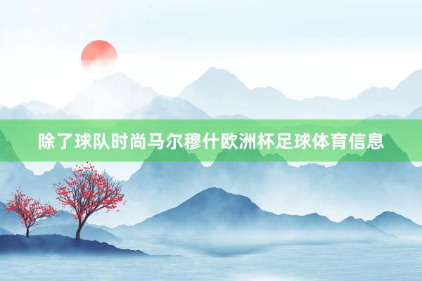 除了球队时尚马尔穆什欧洲杯足球体育信息