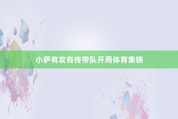 小萨有攻有传带队开局体育集锦