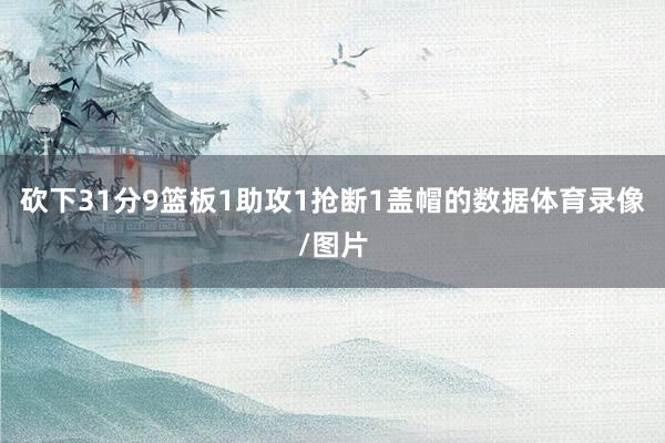 砍下31分9篮板1助攻1抢断1盖帽的数据体育录像/图片